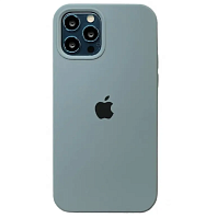 Чохол накладка xCase для iPhone 12/12 Pro Silicone Case Full milk ash