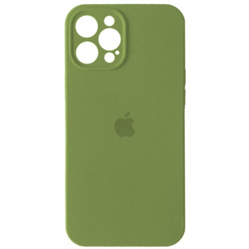 Чохол накладка xCase для iPhone 12 Pro Max Silicone Case Full Camera Green - UkrApple