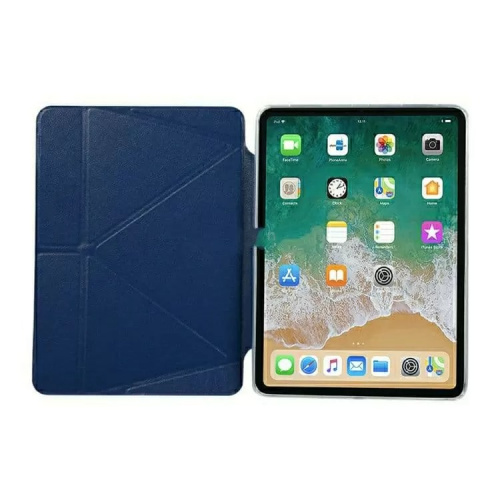 Чохол Origami Case для iPad Air 4 10,9" (2020) / Air 5 10,9" (2022) Leather blue: фото 5 - UkrApple