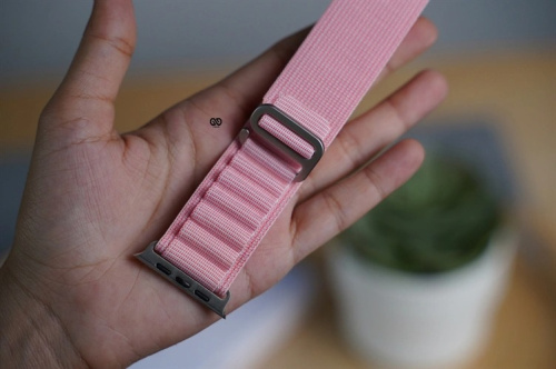 Ремінець для Apple Watch 38/40/41 mm Alpine Loop pink: фото 4 - UkrApple