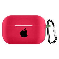 Чехол для AirPods PRO silicone case with Apple Coral