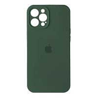Чохол накладка iPhone 13 Pro Silicone Case Full Camera Pine green