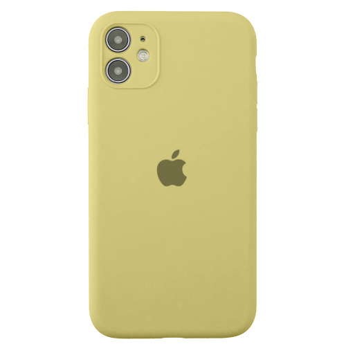 Чохол накладка xCase для iPhone 11 Silicone Case Full Camera Mellow yellow - UkrApple