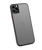 Чохол накладка xCase для iPhone 11 Pro Matt Case Camera Lens Black red
