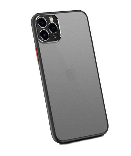 Чохол накладка xCase для iPhone 11 Pro Matt Case Camera Lens Black red - UkrApple
