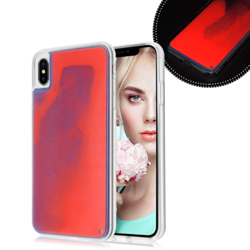 Чехол накладка xCase для iPhone X/XS Neon Case red - UkrApple