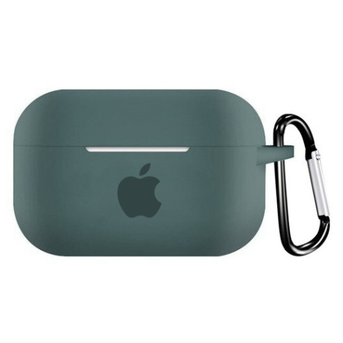 Чехол для AirPods PRO silicone case with Apple Pine green - UkrApple