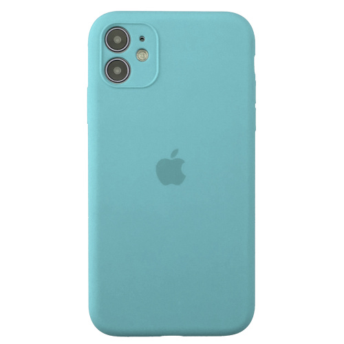 Чохол накладка xCase для iPhone 11 Silicone Case Full Camera Sea Blue - UkrApple