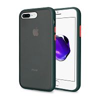 Чехол накладка xCase для iPhone 7 Plus/8 Plus Gingle series forest green orange