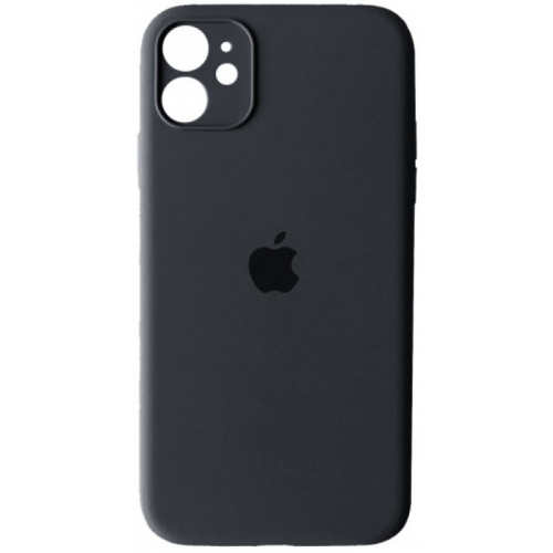 Чохол накладка xCase для iPhone 12 Mini Silicone Case Full Camera Charcoal Grey - UkrApple