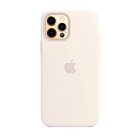 Чохол OEM Silicone Case Full with MagSafe for iPhone 12 Pro Max White