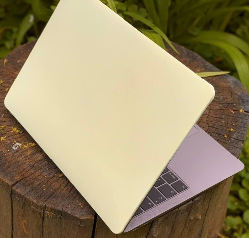 Чохол накладка DDC для MacBook Air 13.3" (2018/2019/2020) cream yellow - UkrApple