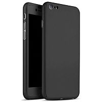 Чехол накладка xCase на iPhone 6 Plus/6s Plus Full Cover 360 черный