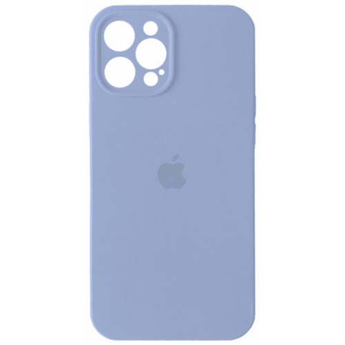 Чохол накладка xCase для iPhone 12 Pro Silicone Case Full Camera Lilac cream - UkrApple