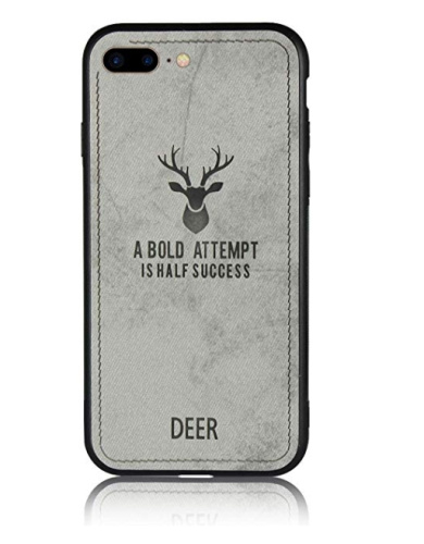 Чехол накладка xCase для iPhone 7 Plus/8 Plus Soft deer gray - UkrApple