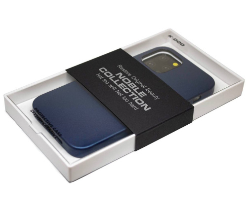 Чохол iPhone 14 Pro K-DOO Noble collection dark blue: фото 10 - UkrApple