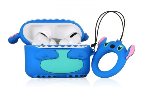 Чехол для AirPods PRO toys Stitch blue: фото 3 - UkrApple