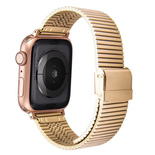 Ремінець xCase для Apple watch 38/40/41 mm Metall new steel gold: фото 2 - UkrApple