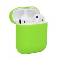 Чехол для AirPods/AirPods 2 silicone case party green
