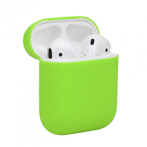 Чехол для AirPods/AirPods 2 silicone case party green - UkrApple
