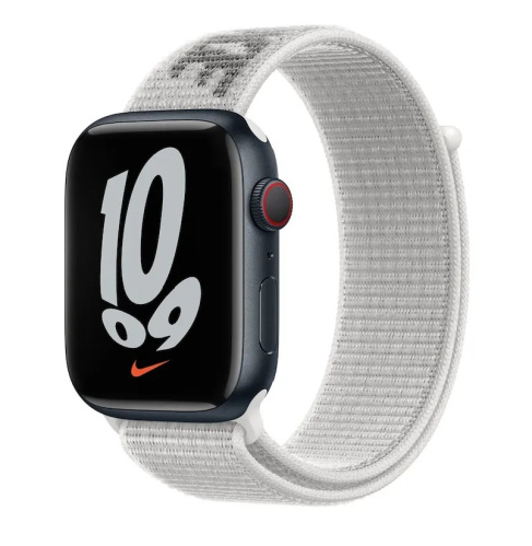 Ремінець xCase для Apple Watch 42/44/45/49 mm Nylon Sport Loop Nike white: фото 5 - UkrApple