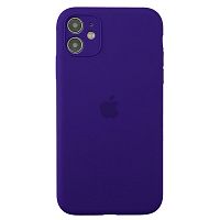Чохол накладка xCase для iPhone 11 Silicone Case Full Camera Ultra violet