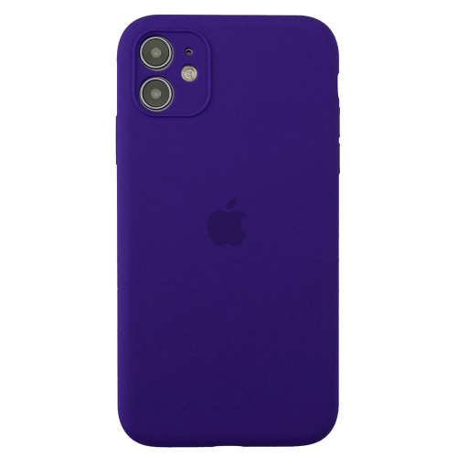 Чохол накладка xCase для iPhone 11 Silicone Case Full Camera Ultra violet - UkrApple