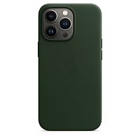 Чохол для iPhone 13 Pro Max Leather Case with MagSafe Sequoia Green