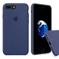 Чехол накладка xCase для iPhone 7 Plus/8 Plus Silicone Case Full alaskan blue