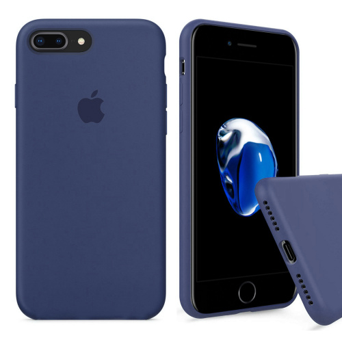 Чехол накладка xCase для iPhone 7 Plus/8 Plus Silicone Case Full alaskan blue - UkrApple