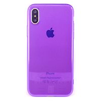 Чехол накладка xCase на iPhone XS Max Transparent Purple
