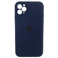 Чохол накладка xCase для iPhone 11 Pro Max Silicone Case Full Camera Deep navy
