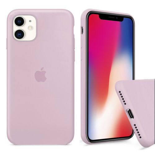 Чохол накладка xCase для iPhone 11 Silicone Case Full pink sand - UkrApple