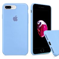 Чехол накладка xCase для iPhone 7 Plus/8 Plus Silicone Case Full sky blue