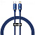 USB кабель Type-C to Lightning 120cm Baseus Crystal Shine 20W blue - UkrApple