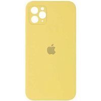 Чохол iPhone 14 Pro Max Silicone Case Full Camera canary yellow 