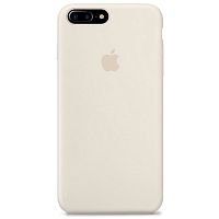 Чехол накладка xCase для iPhone 7 Plus/8 Plus Silicone Case Full молочный
