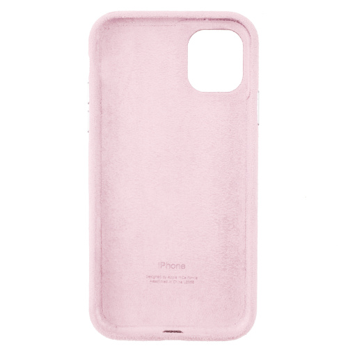 Чохол накладка для iPhone 11 Pro Alcantara Full pink sand: фото 2 - UkrApple