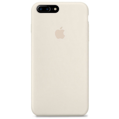 Чехол накладка xCase для iPhone 7 Plus/8 Plus Silicone Case Full молочный - UkrApple
