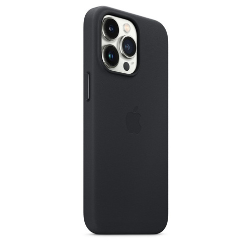 Чохол для iPhone 13 Pro Leather Case with MagSafe Midnight: фото 2 - UkrApple