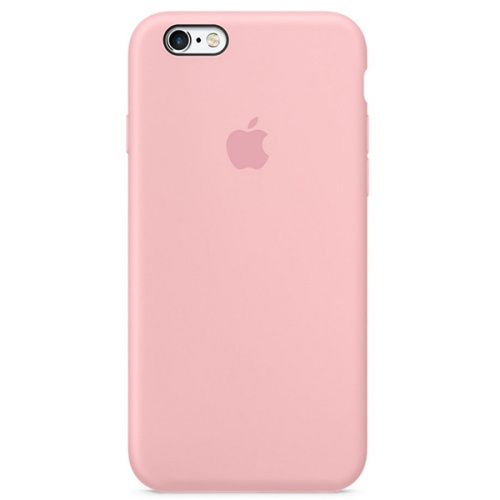 Чехол накладка xCase для iPhone 6/6s Silicone Case Full светло-розовый - UkrApple