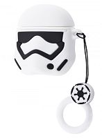 Чехол для AirPods/AirPods 2 silicone case 3D series Star Wars Stormtrooper