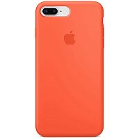 Чехол накладка xCase для iPhone 7 Plus/8 Plus Silicone Case Full оранжевый