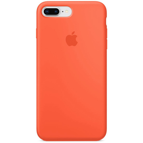 Чехол накладка xCase для iPhone 7 Plus/8 Plus Silicone Case Full оранжевый - UkrApple