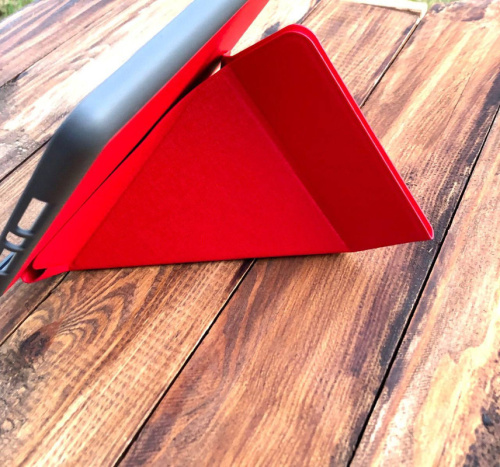 Чохол Origami Case для iPad Pro 9,7"/ 9,7" (2017/2018)/ Air/ Air2 leather pencil groove red: фото 7 - UkrApple