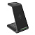 Бездротова зарядка стенд Smart 3in1 T3 Fast 15W Black - UkrApple