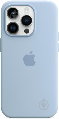 Чохол iPhone 14 Pro Silicone Case with MagSafe sky - UkrApple