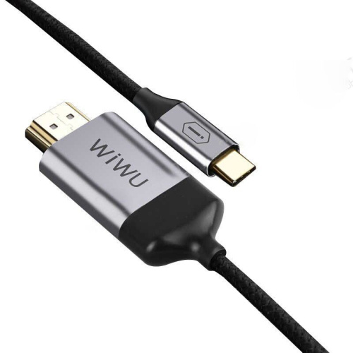 Кабель Wiwu X9 Type-C to HDMI 4K 2m black - UkrApple