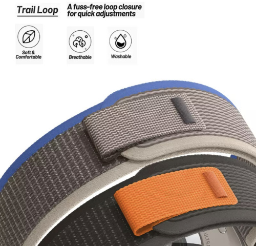 Ремінець для Apple Watch 38/40/41 mm Trail Loop orange: фото 5 - UkrApple