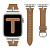 Ремінець для Apple Watch 42/44/45/49 mm Leather brown - UkrApple